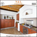 Australia Style American Style 2 Pac Curve Latest Wooden Kitchen Cabinet